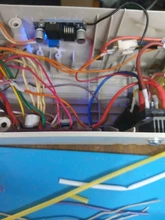 Mini Digital voltímetro amperímetro DC 100V 10A Panel Amp voltios medidor de corriente de voltaje Detector comprobador de 0,56 de doble LED pantalla Auto