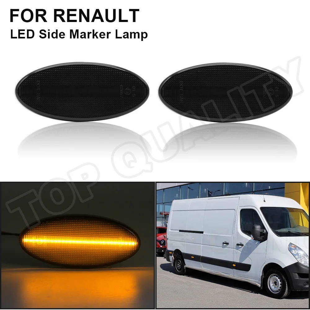 Für Renault Master Für Opel Movano LED Seitenmarkierungsleuchten
