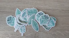 45 unids/pack verde menta cuarderno de recortes con pegatinas decorativas palo etiqueta diario pegatinas papelería pegatinas para álbum