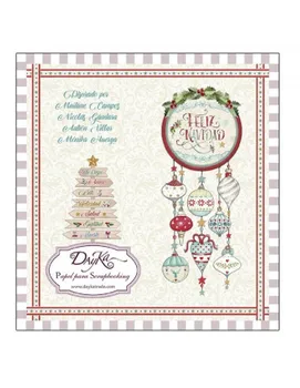 

BOOK SCRAPBOOKING BRAND DAYCA WITH THEMED CHRISTMAS BLOCK 24 BLADES MODEL SCP 1021