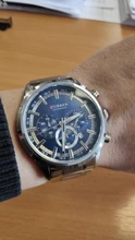 CURREN nueva moda relojes con tapa de acero inoxidable de la marca de lujo de deportes cronógrafo reloj de cuarzo de los hombres Relogio Masculino