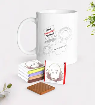 

Personalized Information Technology Teacher White Mug and Chocolate Gift Seti-1