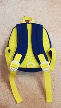 Mochila de grado alto para bebés y niñas, morral escolar 3D antipérdida con dibujos animados para guardería, impermeable de dinosaurios