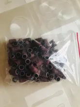 COSCELIA 100 unids/set bandas de lijado cortadores para la máquina de fresado de uñas de manicura brocas para fresadora de broca para uñas de arte herramienta