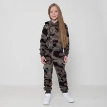 Комбинезон из футера "Камуфляж"