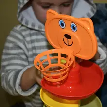 Pista giratoria de 3 ruedas montessori, juguetes para bebés, sonajeros, interactivo, táctil, juguete educativo de navidad