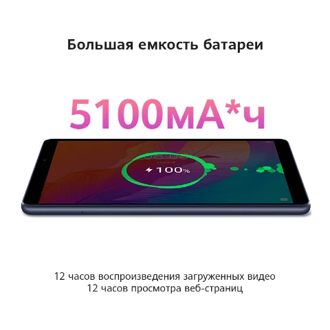 Планшет HUAWEI Matepad T 8 Wi Fi【2+16ГБ】【8 ядерный процессор】【Ростест Доставка от 2 дней