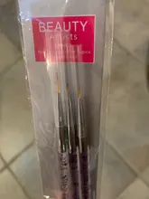 Pincel para manicura, delineador de líneas de dibujo fino, acrílico, pinceles para Gel UV, herramientas de Gel, 7/9/11mm, novedad, 3 uds.