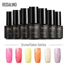 Розалинд 24 Цвета Гибридный гвоздь арт Vernis Перманентный лак для ногтей комплект Гель-лак удаляющийся замачиванием топовое покрытие для ногтей TSLM1