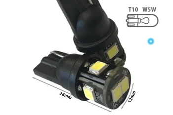 

24V Led lamp T10 W5W cool white with 6 Smd 2835 360 degree No Polarita lifetime guaranteed