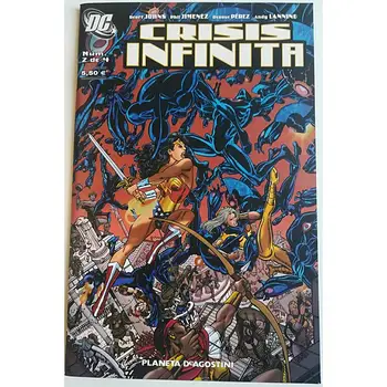

Infinite CRISIS No. 2, DC COMICS, ED. PLANETA - 2008, 1ª Spanish edition, COMIC BOOK, author GEOFF JOHNS, MINI series