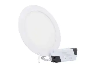 

LEDLUX FP0112N spotlight Led panel downlight round 12W neutral white Diameter 170mm SKU-4858