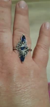 Clásico de moda de anillo de boda azul exquisito anillo de circón para mujer 2020 nueva moda joyería de la boda de regalo de Año Nuevo