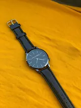 Reloj personalizado para mujer y hombre, pulsera Unisex con grabado con tu nombre en la cara, reloj de pulsera con correa de cuero
