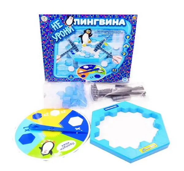 Настольная игра &quotНе урони пингвина&quot 47 деталей Abtoys PT-00858 | Игрушки и хобби