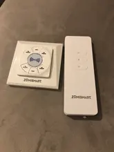 Zemismart-Control eléctrico de cortinas con motor, controlador RF inteligente ciego, con Alexa Echo Google, Tuya, WiFi, Broadlink