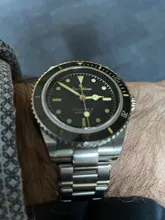 San Martin-Reloj de buceo Retro para hombre, de lujo, zafiro, NH35, automático, mecánico, resistente al agua, luminoso, 20Bar, 6200