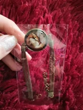 Pulseras de cuero de zorro durmiente, cristal redondo de 20mm, accesorios de mano con patrón bonito, 2020