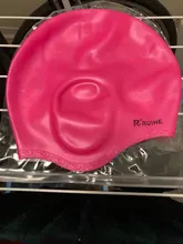 Swimming-Caps Ear-Protect Long-Hair Adults Waterproof Silicone Women Natacion Large Badmuts