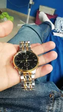 ORLANDO-reloj de cuarzo para hombre, cronógrafo de pulsera de acero inoxidable chapado en oro y plata, a la moda, nuevo, envío directo
