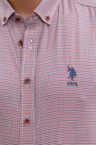 U.S. POLO ASSN. Мужской тканый гомлек