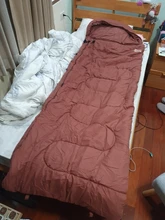 Blackdeer-saco de dormir con empalme de algodón para acampar, almohada cálida para temporada, saco de dormir de sobre con capucha para viajes al aire libre y senderismo