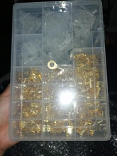 Female-Wire-Connector Spade Insulated-Sleeves-Kit Crimp-Terminals Electrical-Wire And