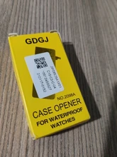 Llave para mesa de dos garras para reloj, cubierta trasera, herramienta abierta, llave removedora Rectangular ajustable, Kit de reparación de reloj