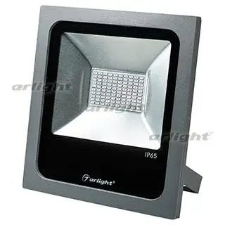 024176 Светодиодный прожектор AR-FLAT-50W-220V Red(Grey, 120 deg) ARLIGHT