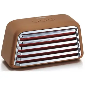 

TREELAB TOASTER Retro Bluetooth Speaker-Brown