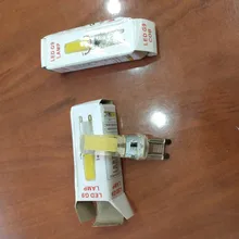 Spotlight Lamps E14 Led-Lamp-Cob Halogen Led G4 G9 Cold/warm 220V Chandelier-Replace