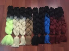 MISS ROLA-extensiones de cabello trenzado con brillante giro de 24 pulgadas, trenzas Jumbo con degradado, soporte de cabello sintético, venta al por mayor