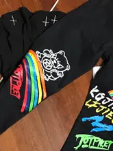 La individualidad Jeans rasgados para damas 2021 de moda Pantalones de pierna ancha azul Pantalones vaqueros de cintura alta Mujer Streetwear