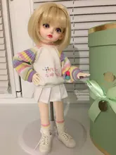 Muñeca BJD Shuga Fairy Rita 1/6, figuras de Anime de resina para niños, regalo sorpresa para niñas, conjunto completo de cumpleaños YOSD de 26cm
