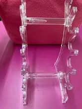 1 Set de pinceles de uñas soporte de estante de pluma accesorios cepillos para herramienta de la manicura acrílico soporte de cepillos de manicura portador de almacenamiento