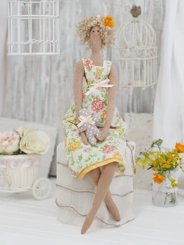 

Set for sewing textile doll HappyMade Ш050 "Mademoiselle Julia"