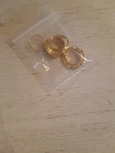 Conjunto de 7 anillos para articulaciones Punk para mujer, joyería minimalista geométrica, anillo dorado redondo de Metal, accesorios para fiesta de boda