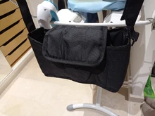 Organizador de cochecito de bebé, bolsa Universal con portavasos, cochecito de viaje, colgador de coche, bolsa para pañales, botella, accesorios para cochecito Yoya
