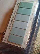 Juego de 6 colores bonitos, novedad, notas recordatorias adhesivas, pegatinas de índice, marcador de página, pegatina de bandera, suministros de papelería de oficina escolar