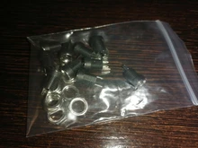 Adapter Connector Jack-Socket Panel-Mount Power-Supply Female 2-Terminal 10pcs Types