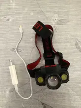 Headlamp Fishing-Headlight 18650 Battery Camping COB Led Use