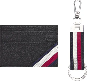 

CREDIT CARD HOLDER Men TOMMY HILFIGER AM0AM05671 CC HOLDER AND KEY FOB BDS BLACK