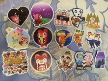 Pegatina de Animal Crossing para monopatín, grafiti para Club de Amigos del bosque, pegatinas para ordenador móvil, Amiibo, naklejki