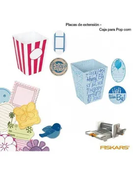 

PLATES EXTENSION FOR DIES BIG SCRAPBOOKING MACHINE DIE CUT BOX POPCORN