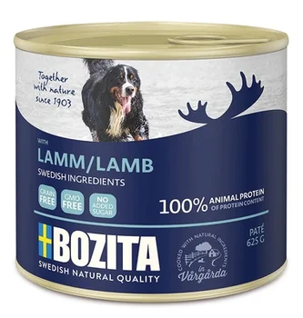 

Bozita meat pate for dogs with lamb 0,625 kg x 4 PCs
