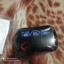 Auriculares inalámbricos TWS con Bluetooth, cascos impermeables con pantalla HD LED, micrófono Dual, estéreo de graves para juegos