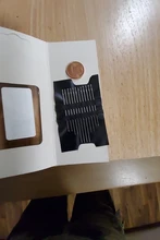 Agujas de coser de acero inoxidable, 12 Uds., 3,6-4,2 cm, agujero de apertura lateral, herramienta de mano para zurcido, joyería artesanal para el hogar