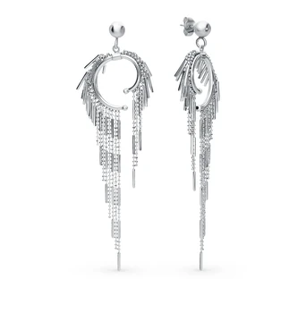 

Silver sunlight earrings sample 925