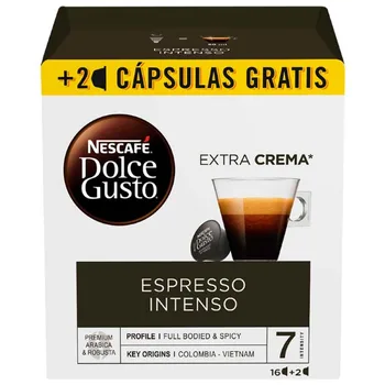 

Coffee Capsules Nescafé Dolce Gusto Espresso intenso (18 Uds)