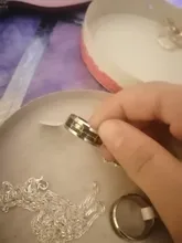 Anillo luminoso de acero inoxidable para hombre y mujer, joyería que brilla en la oscuridad